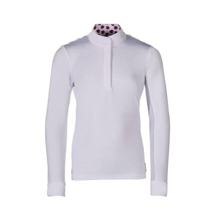 Polo de concours fille HKM Kids Hunter Langarm