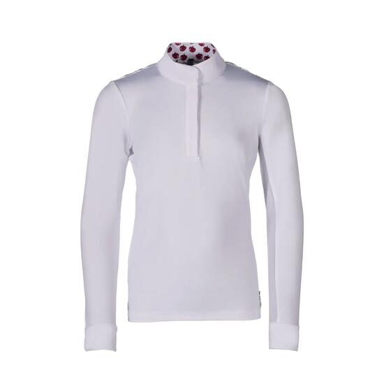 Polo de concours fille HKM Kids Hunter Langarm