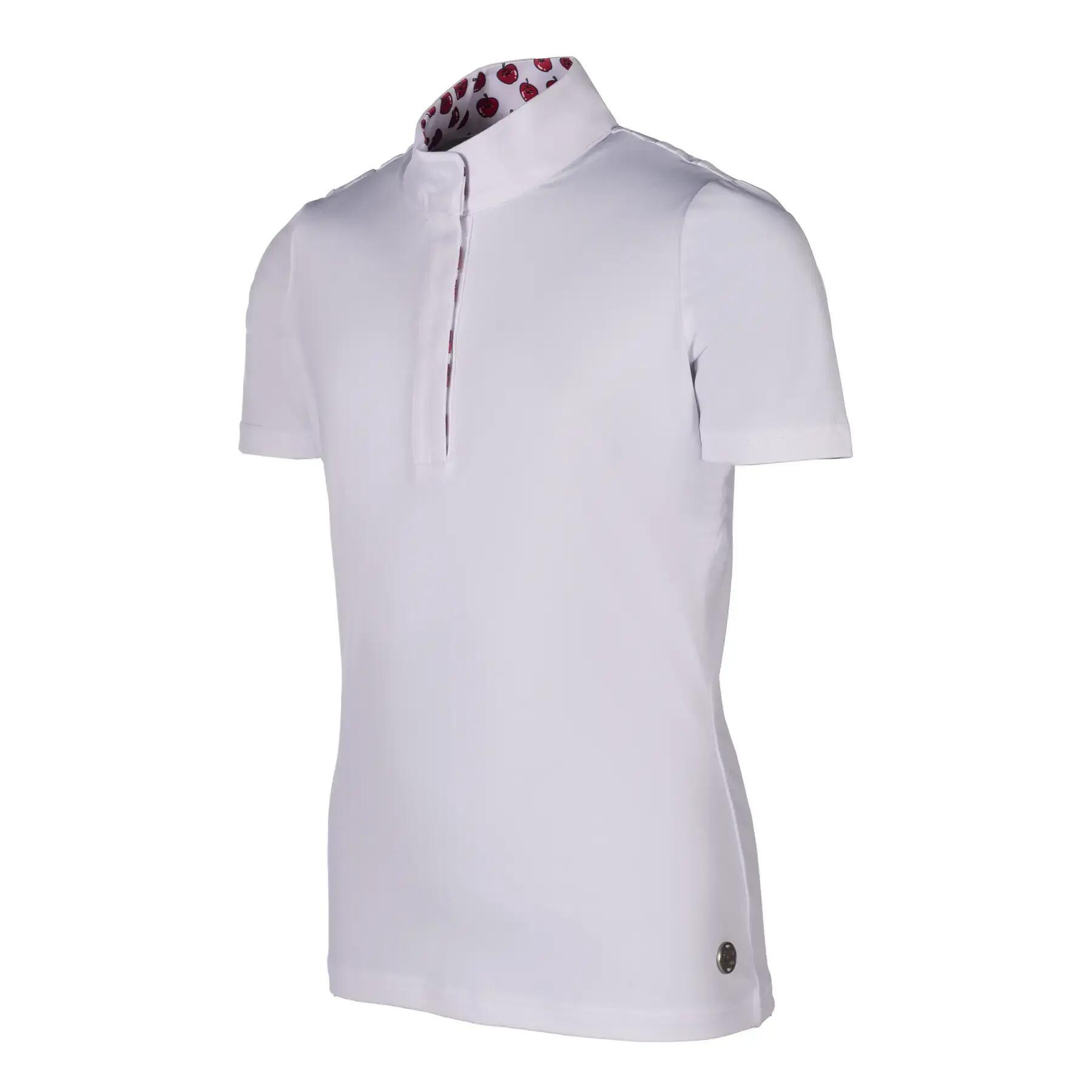 Polo da competizione per bambina HKM Kids Hunter Kurzarm 2/3