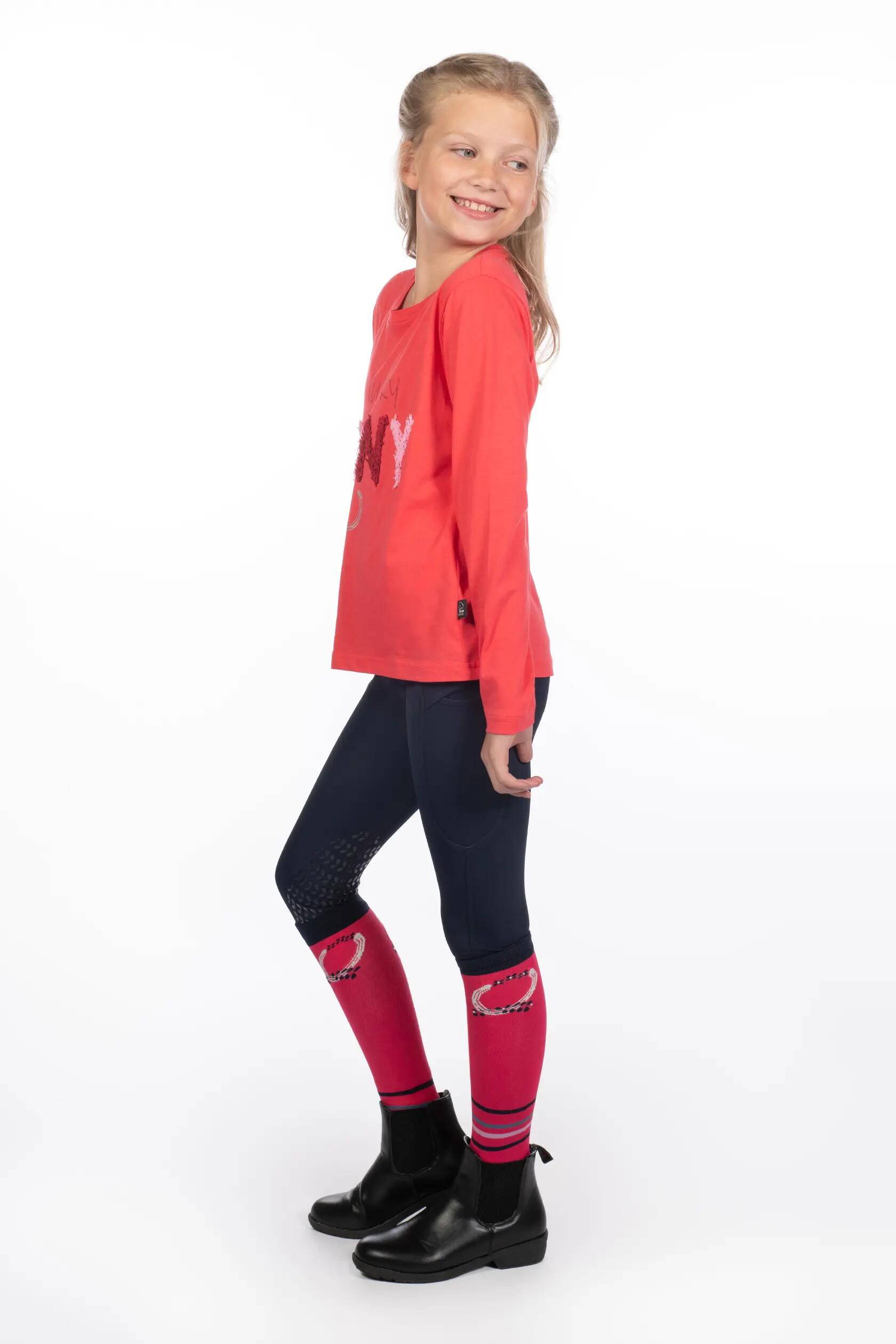 T-shirt maniche lunghe bambina HKM Kids Aymee 6/7