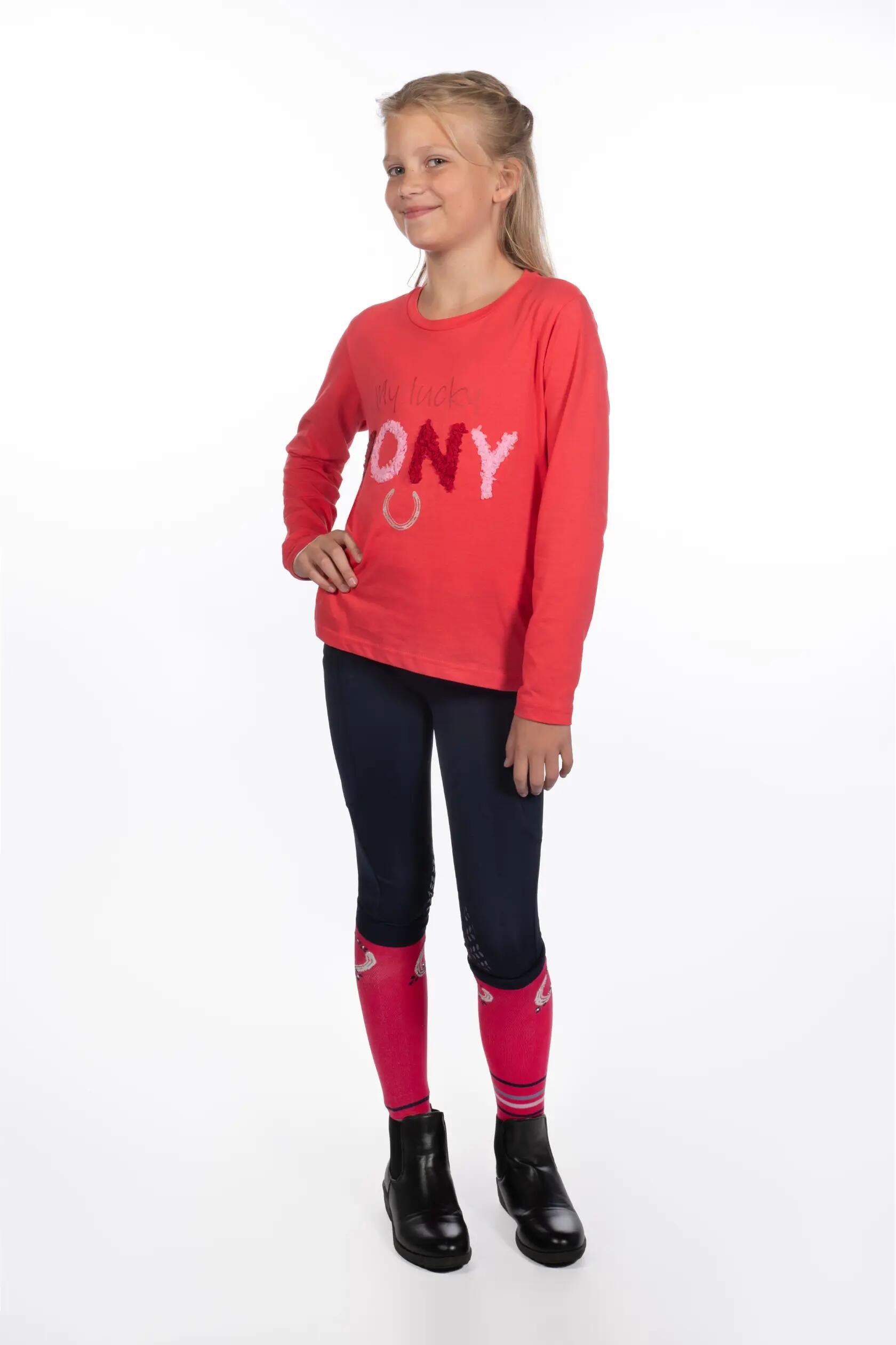 T-shirt maniche lunghe bambina HKM Kids Aymee 5/7