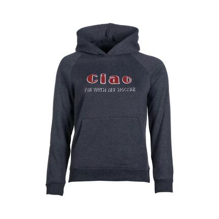 Sweatshirt à capuche fille HKM Kids Ruby