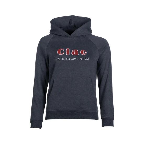 Sweatshirt à capuche fille HKM Kids Ruby