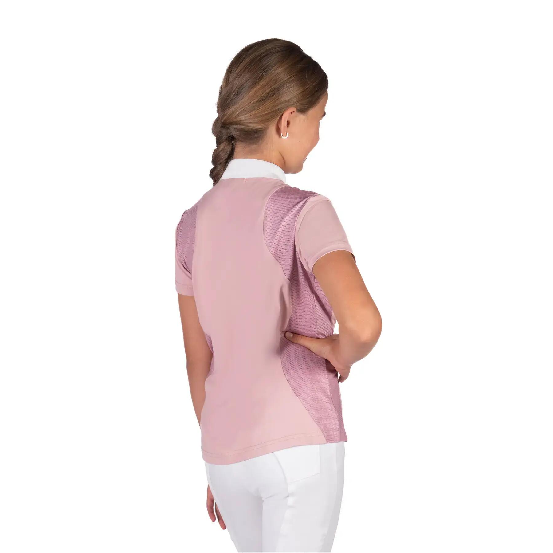 Wedstrijdpolo voor meisjes HKM Kids Glam 4/4