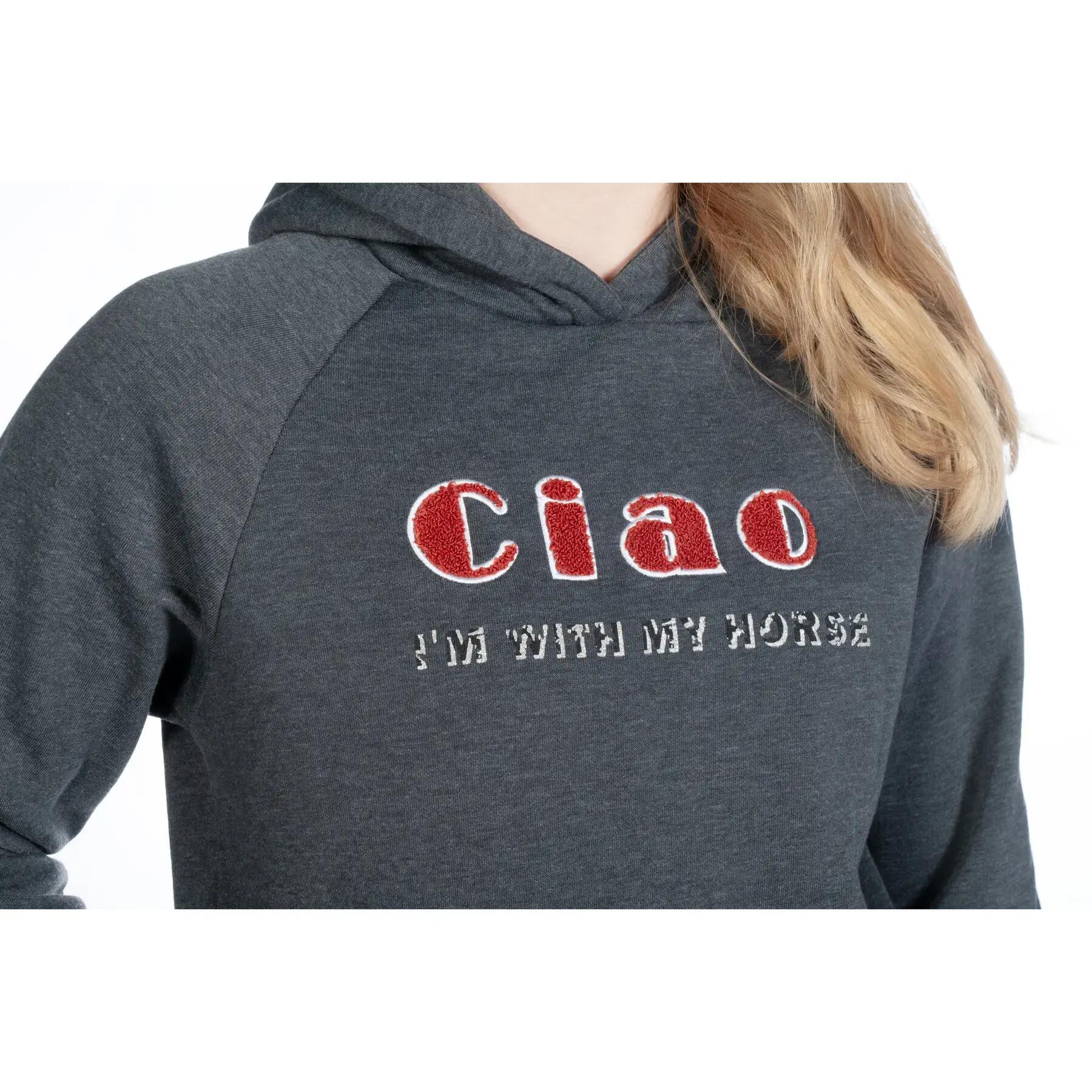 Sweatshirt à capuche fille HKM Kids Ruby 4/4