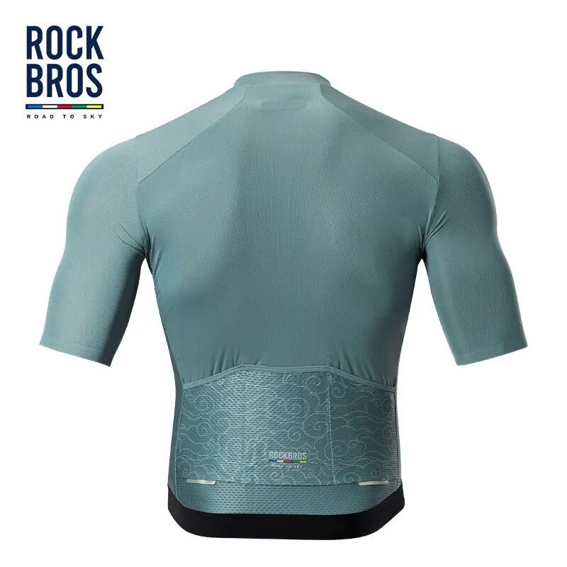 Road to Sky Maillot de Cyclisme à Manches Courtes pour Homme 2/7