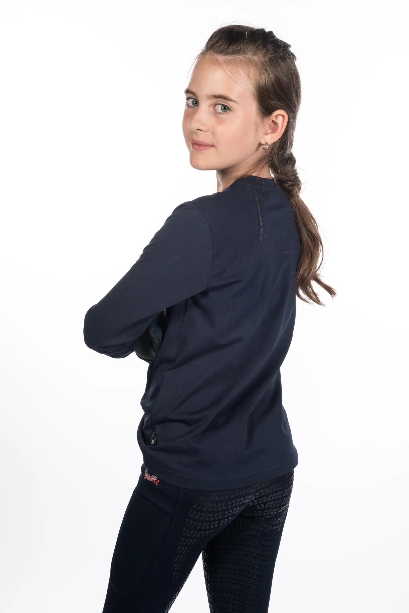 T-shirt maniche lunghe bambina HKM Kids Aymee 4/7