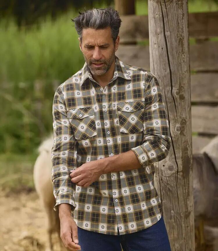 La Chemise Popeline Western 6/7