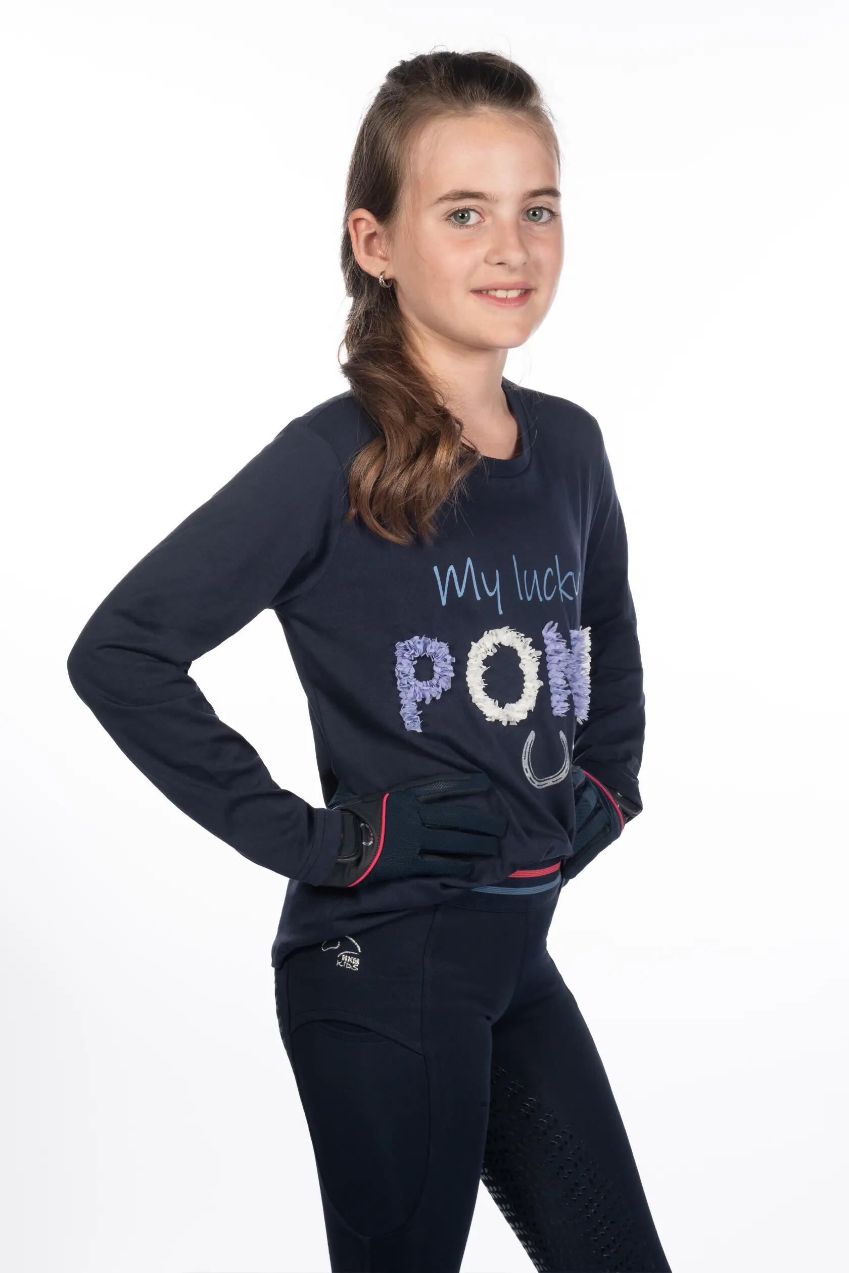 T-shirt maniche lunghe bambina HKM Kids Aymee 3/7