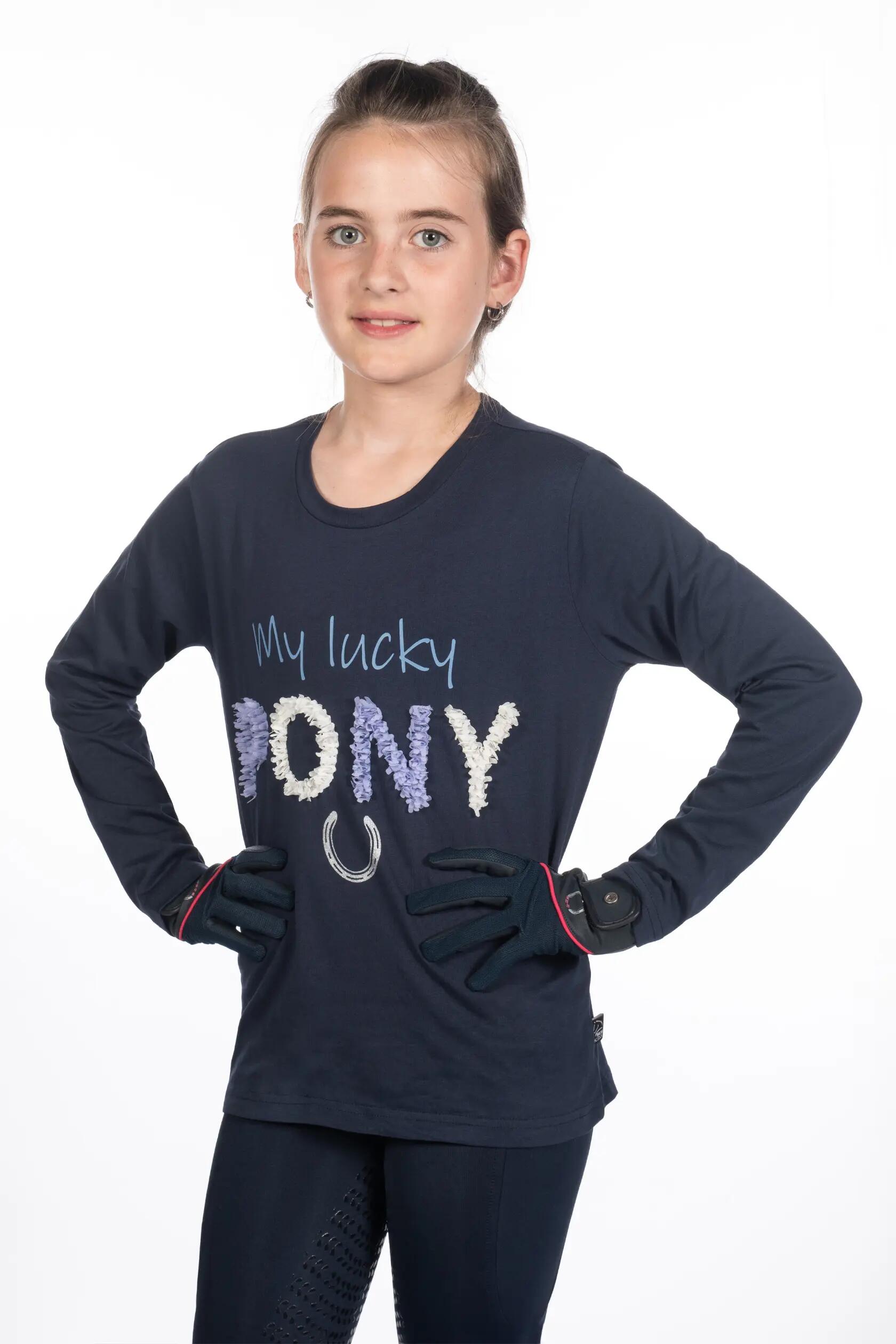 T-shirt maniche lunghe bambina HKM Kids Aymee 2/7