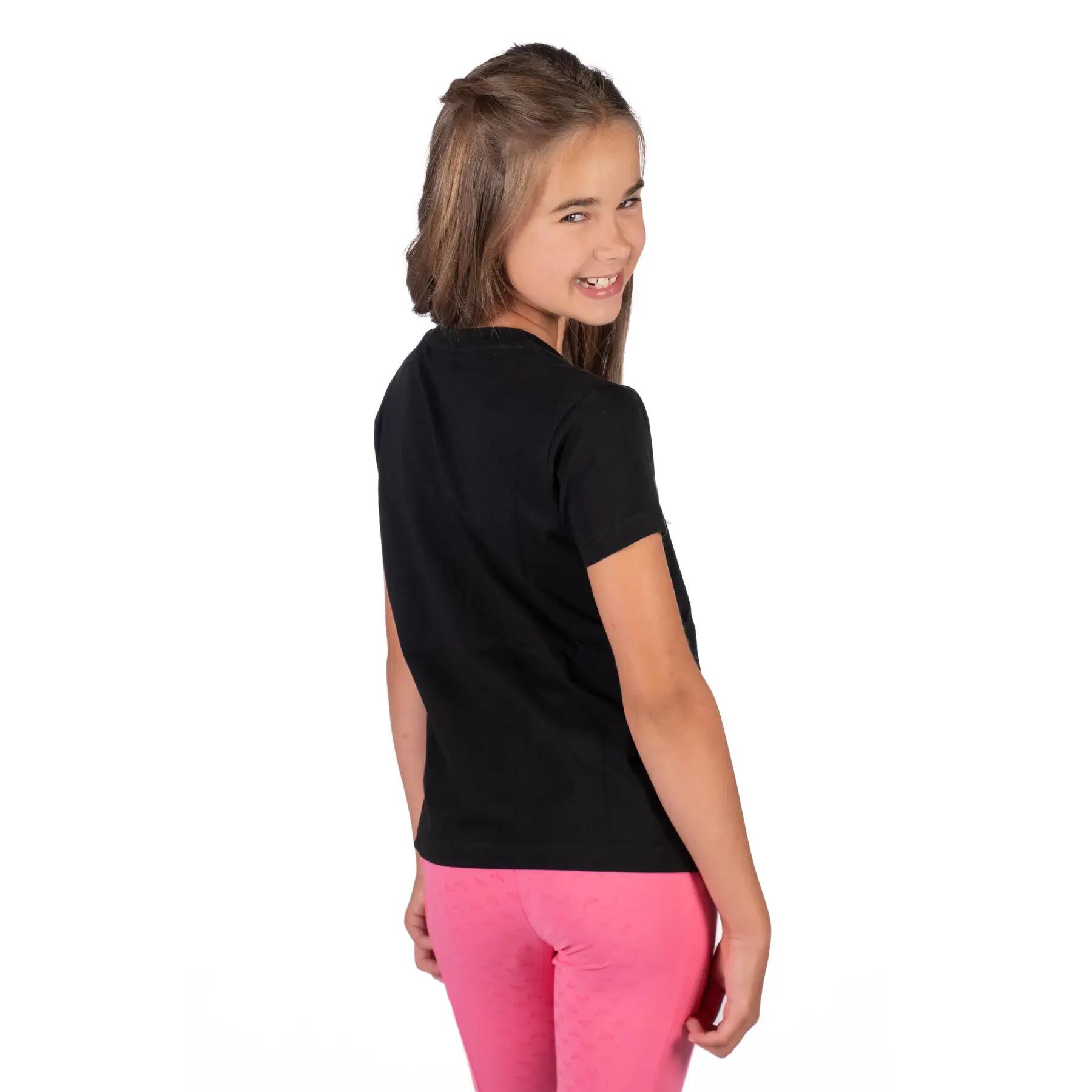 T-shirt dziewczęcy HKM Kids Sparkle 5/5
