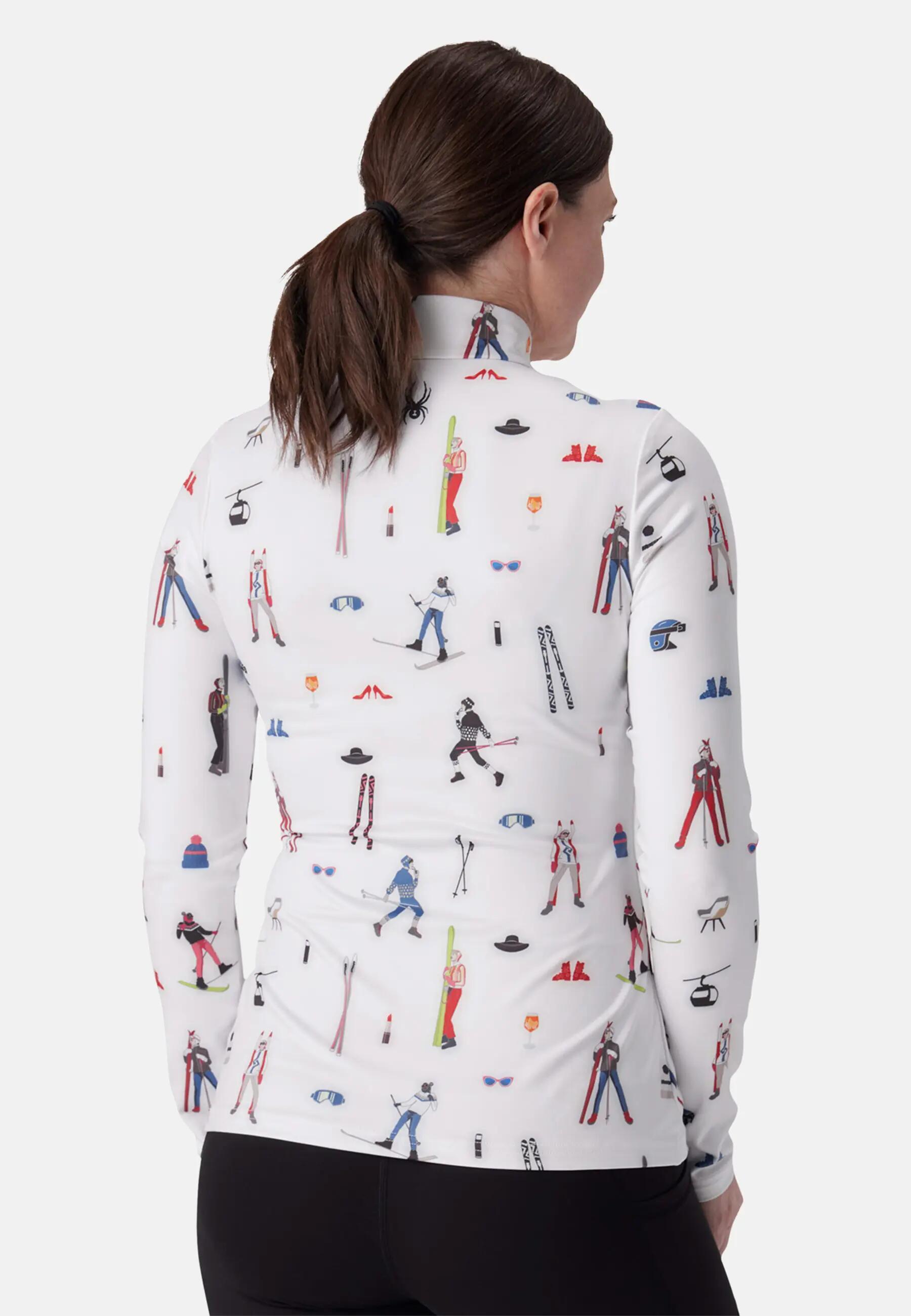 Sweat Zippé Ski Femme - VIVID 1/2 2/3