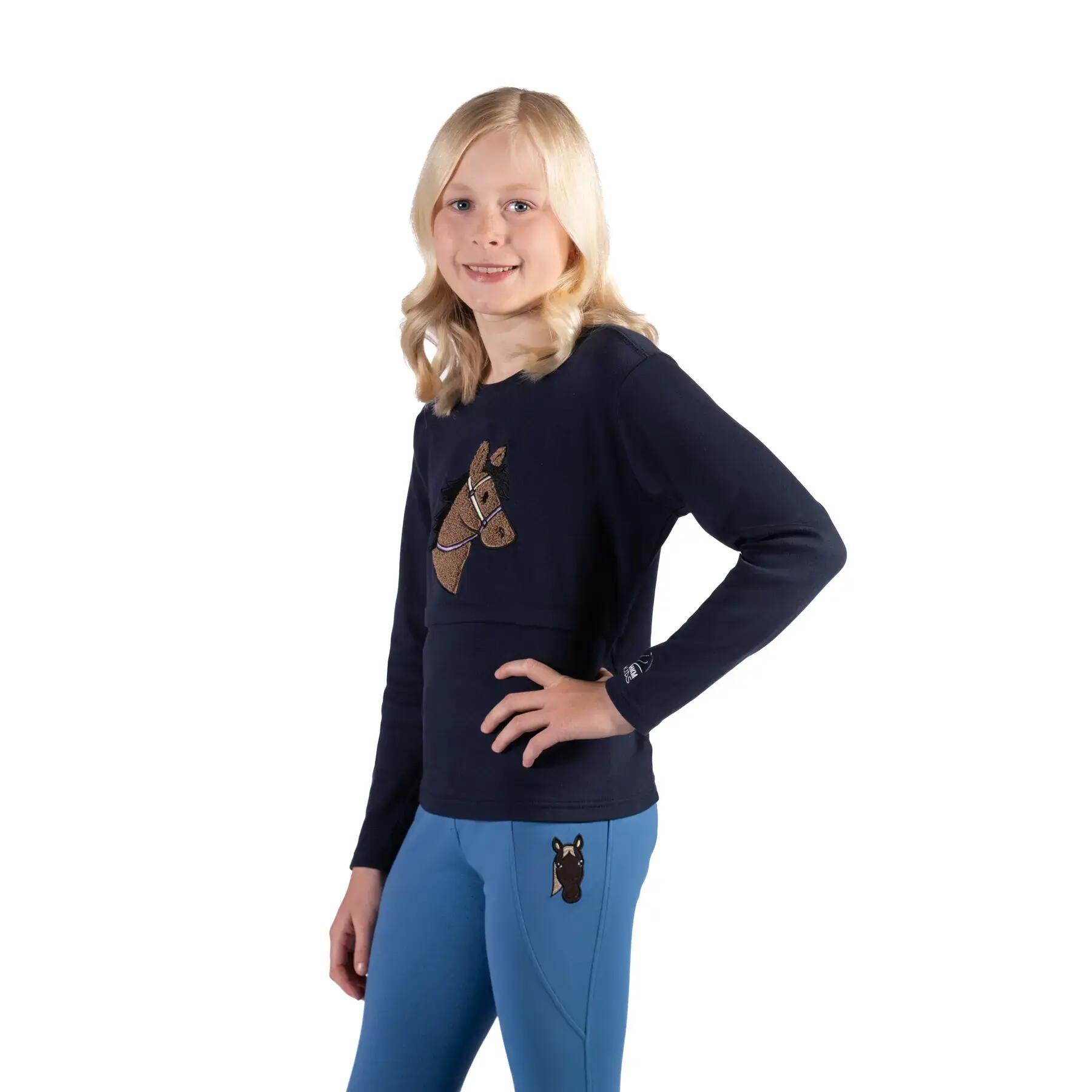 T-shirt manches longues fille HKM Kids Mia 4/5