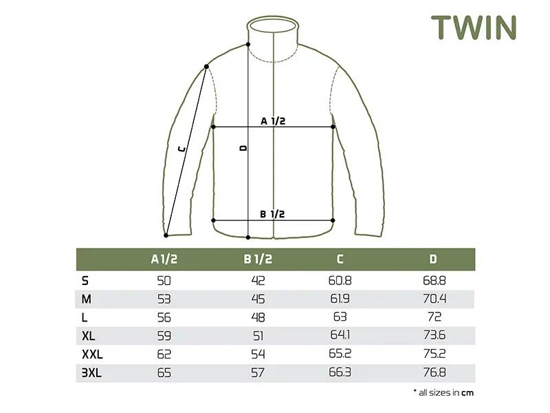 Giacca in pile con zip TWIN | M 7/7