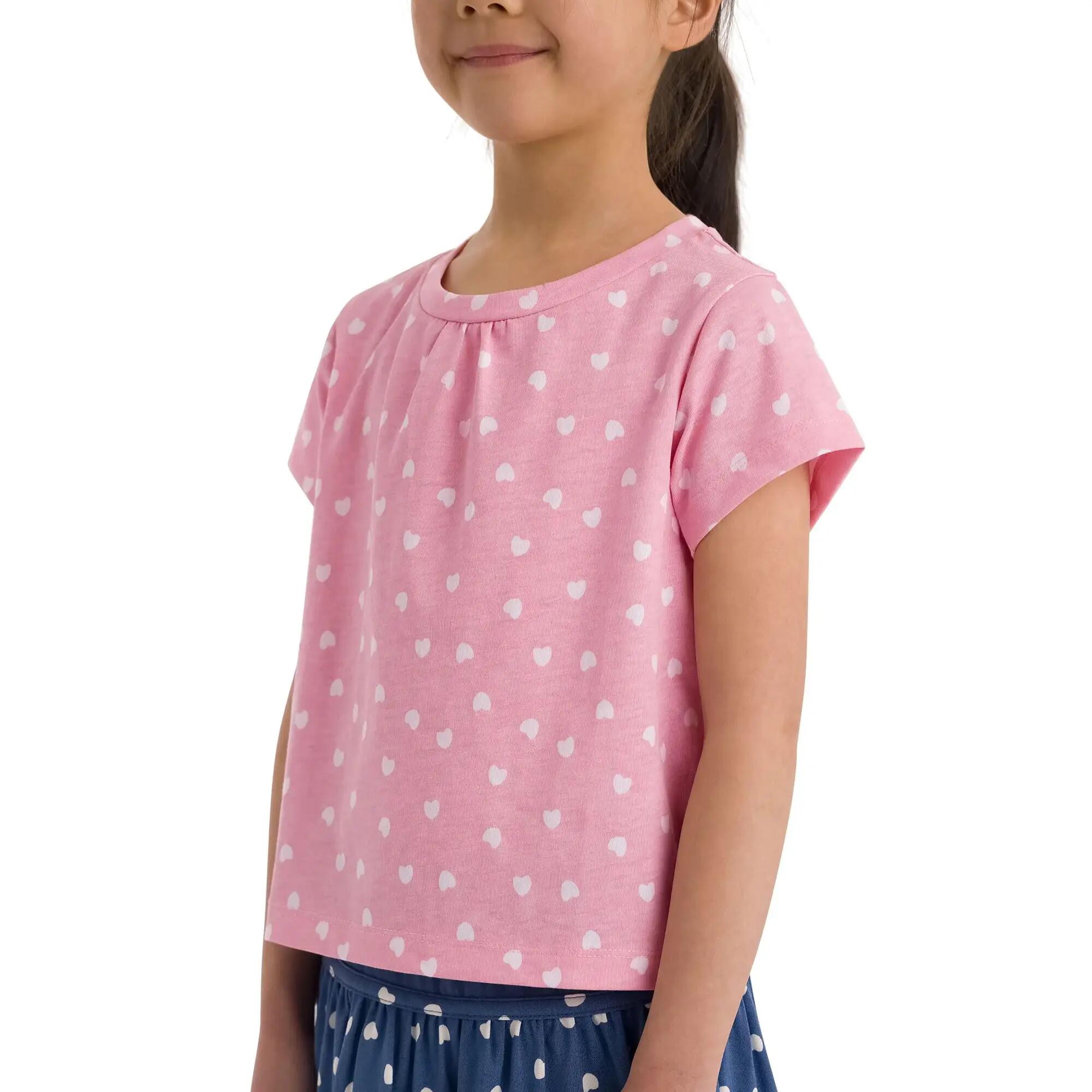 Maglietta Cuori Ragazze Trespass Hira Rosa Bambina 6/6