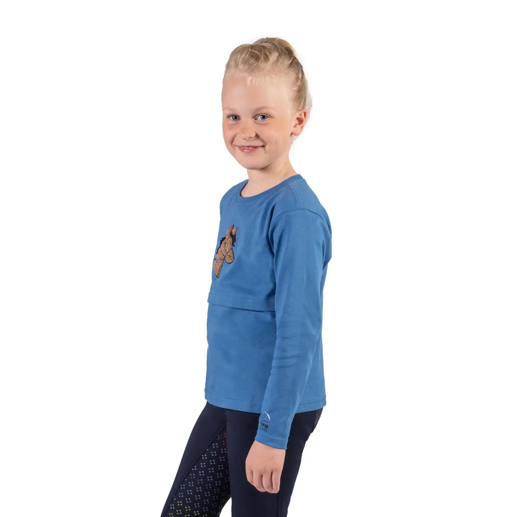 T-shirt manches longues fille HKM Kids Mia 3/5