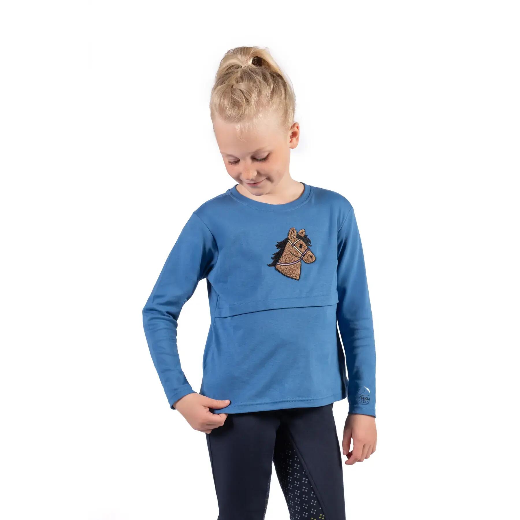 T-shirt manches longues fille HKM Kids Mia 2/5