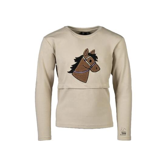 T-shirt manches longues fille HKM Kids Mia