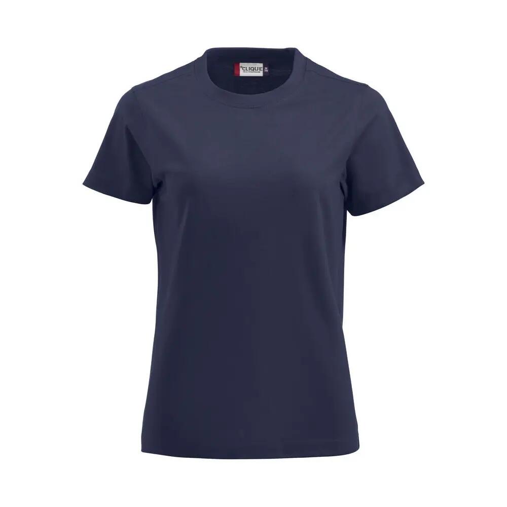 Womens/Ladies Premium Cotton TShirt (Navy)