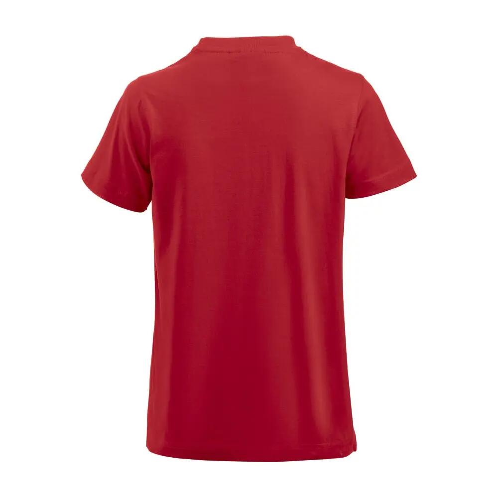 Camiseta Premium de Algodón para Mujer Rojo 2/4