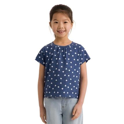 T-shirt Dla Dziewczynki Serca Hira