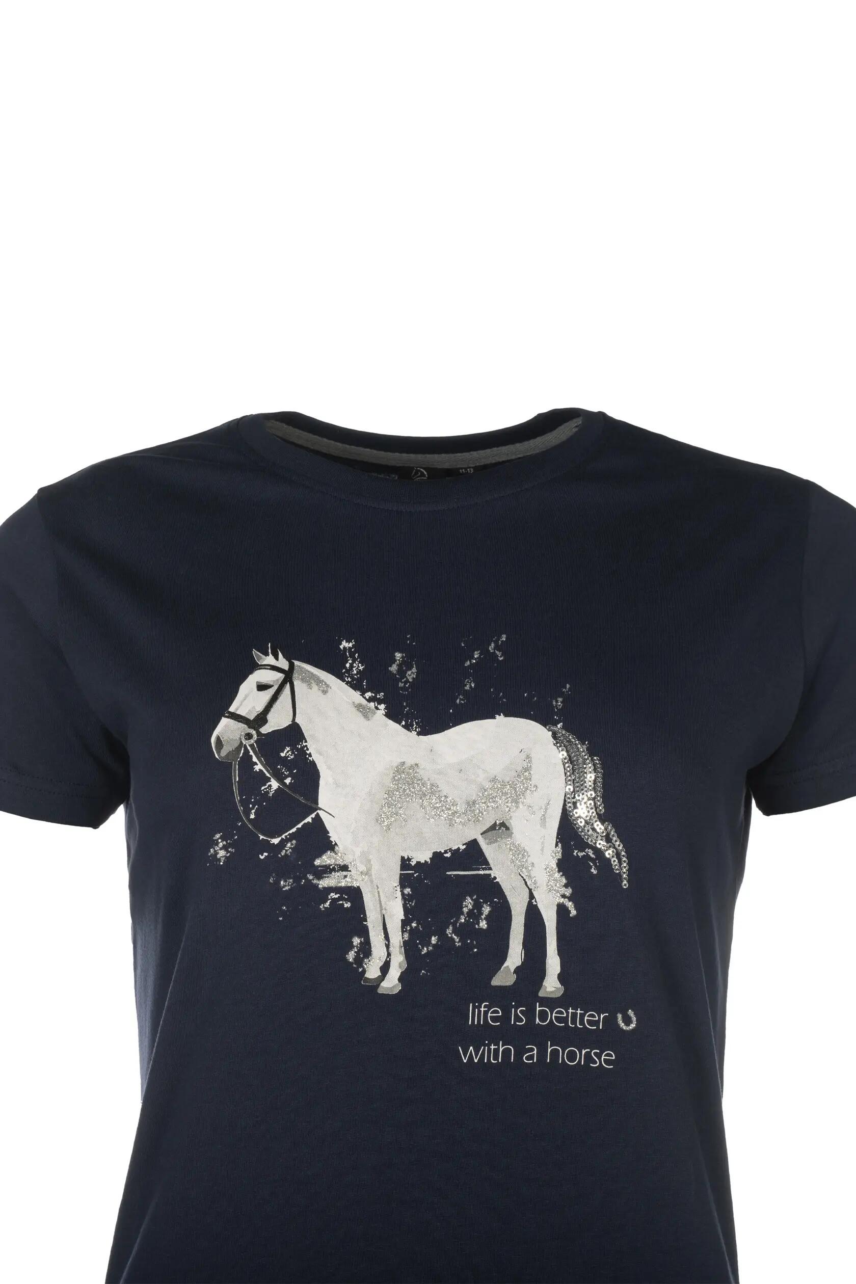 T-shirt dziewczęcy HKM Kids Sparkle 5/7