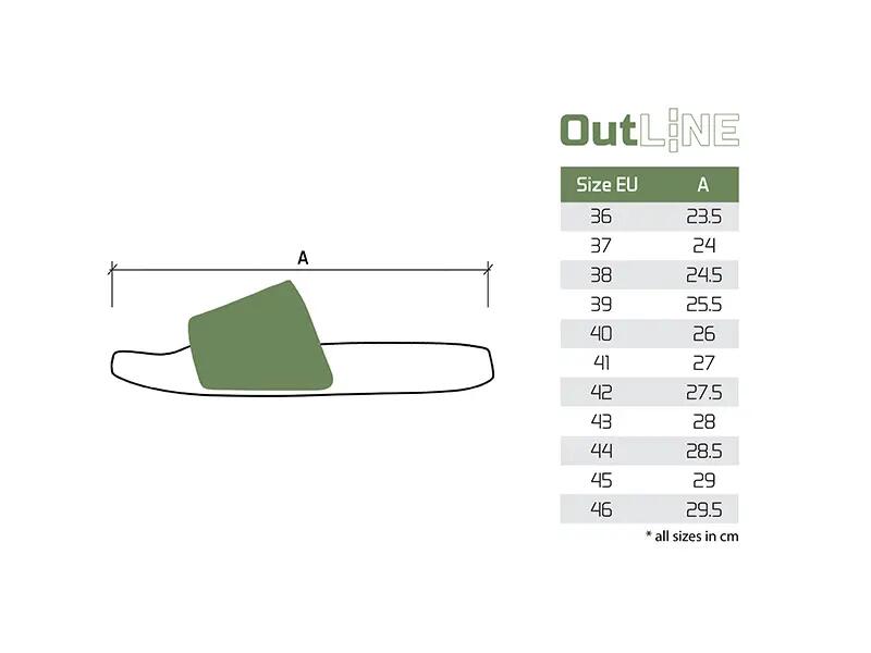 Sandale claquette OutLINE CARP | 46 6/6