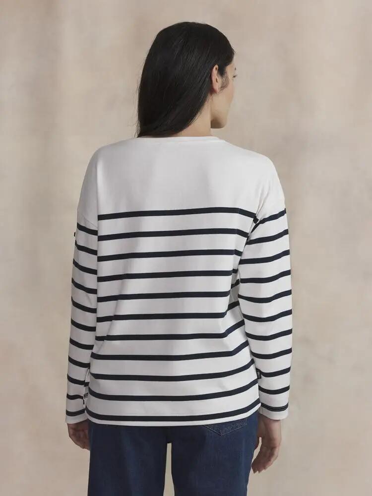 T-shirt manches longues - Sport - Femme - Coupe standard - YANNATEE - Blanc/Ecru 4/5