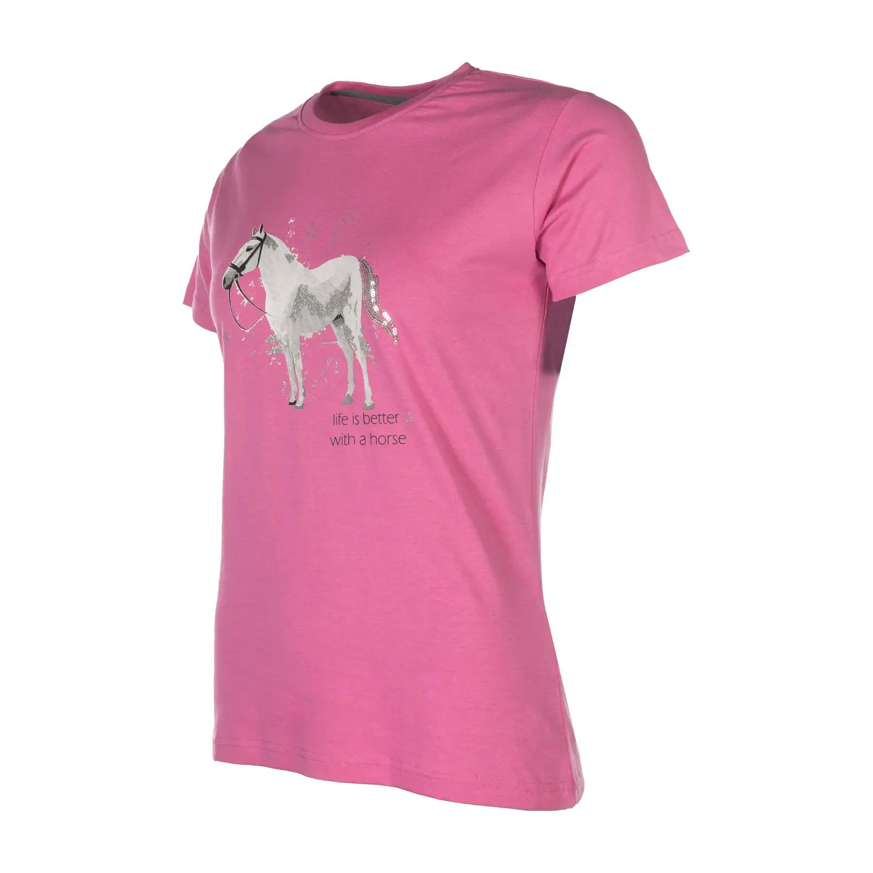 T-Shirt Mädchen HKM Kids Sparkle 3/5