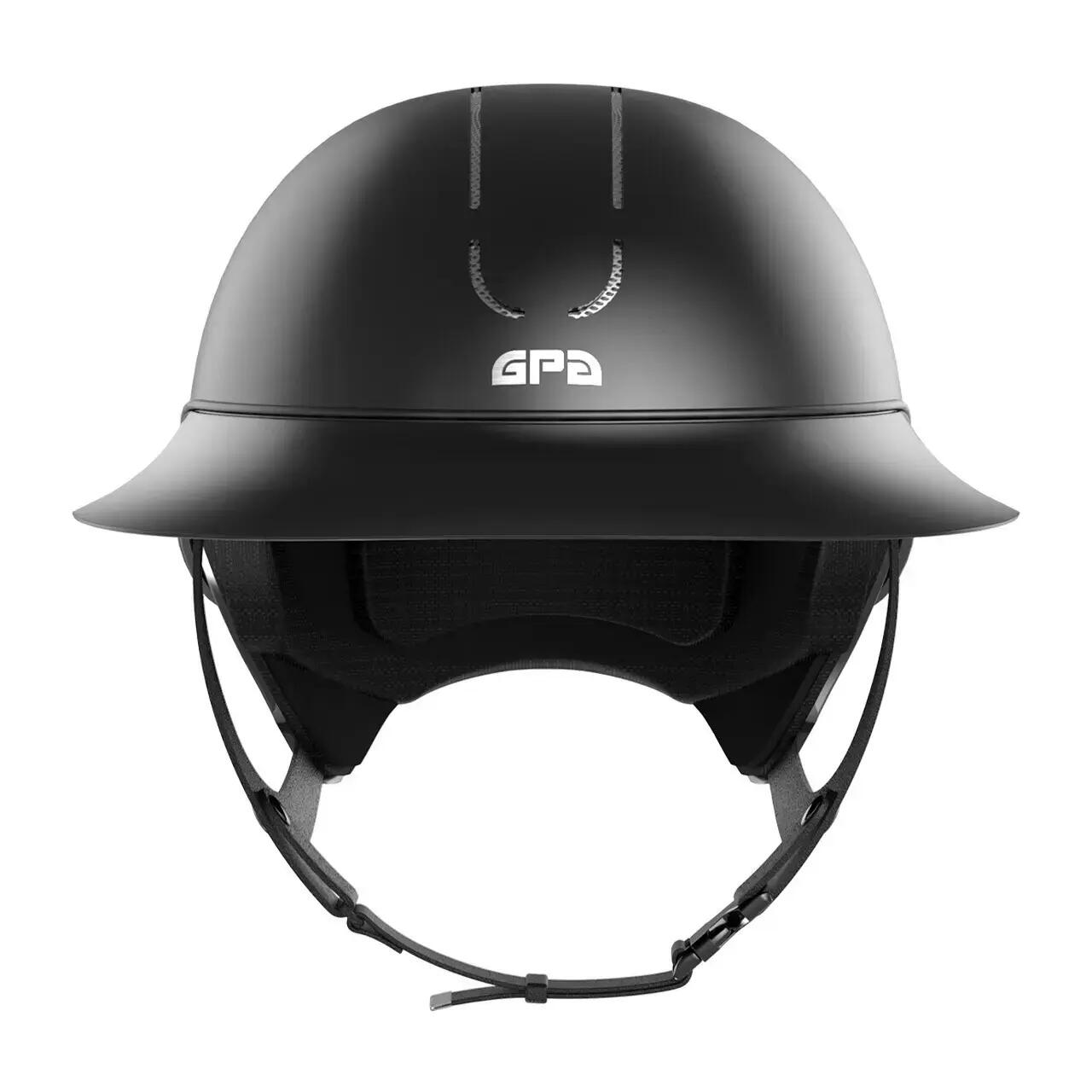 Casque d'équitation GPA Global First Lady Hybrid Mat 3/4