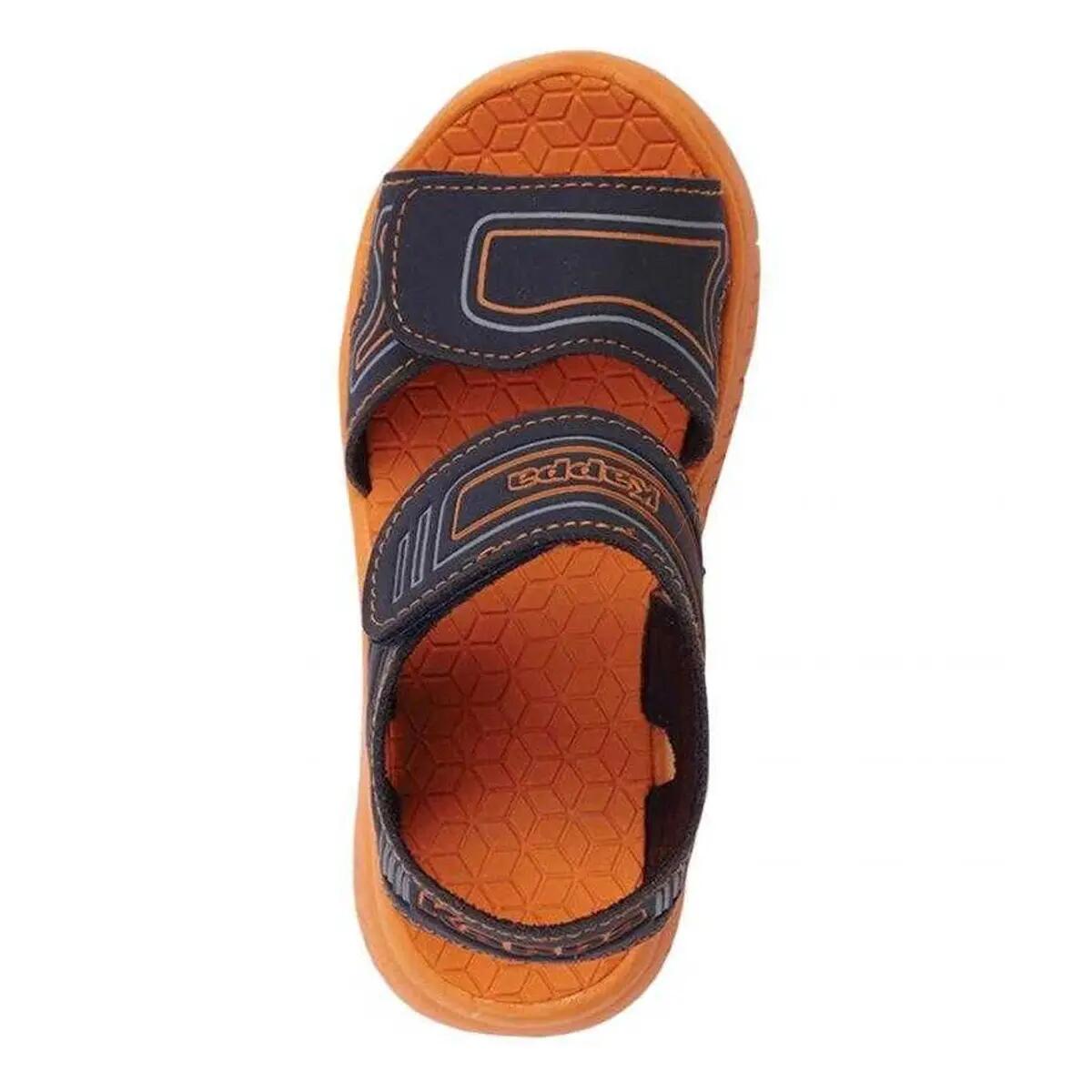 Kinders/Kids Kaleo sandalen (Marineblauw/Oranje) 4/6