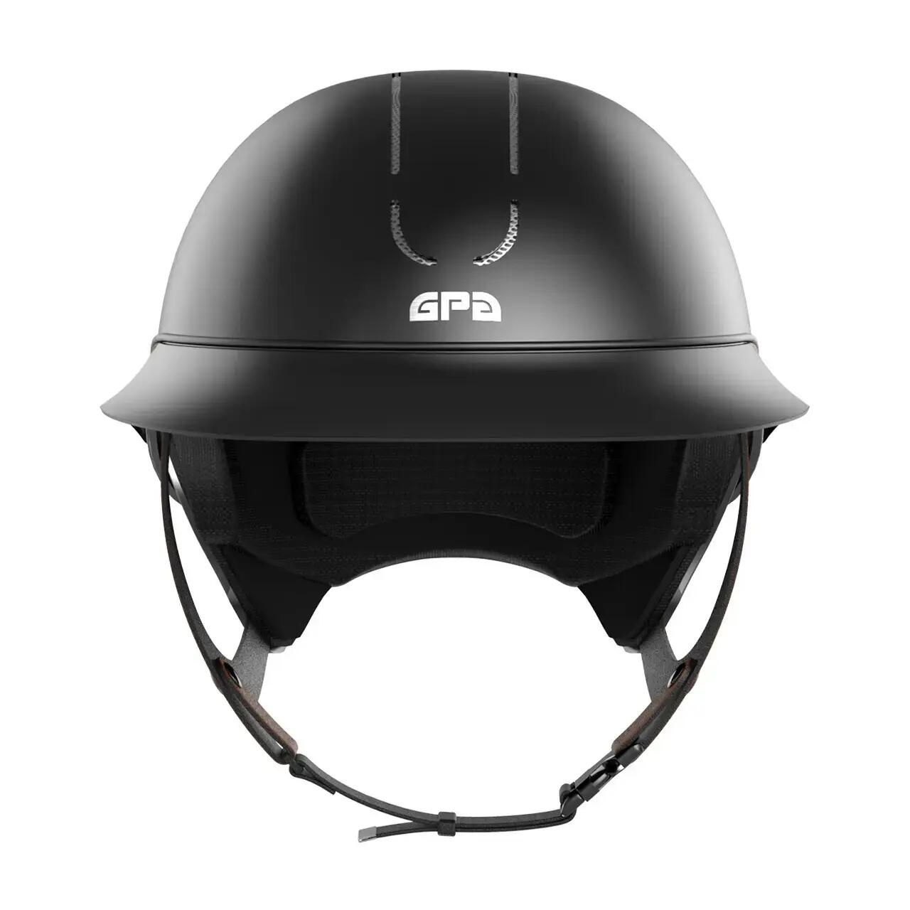 Casque d'équitation GPA Global Evo Hybrid Mat 3/4
