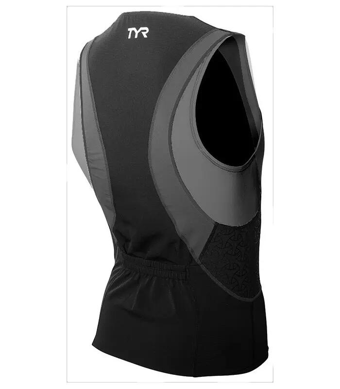 Maiou triatlon TYR Competitor barbati - negru cu gri
