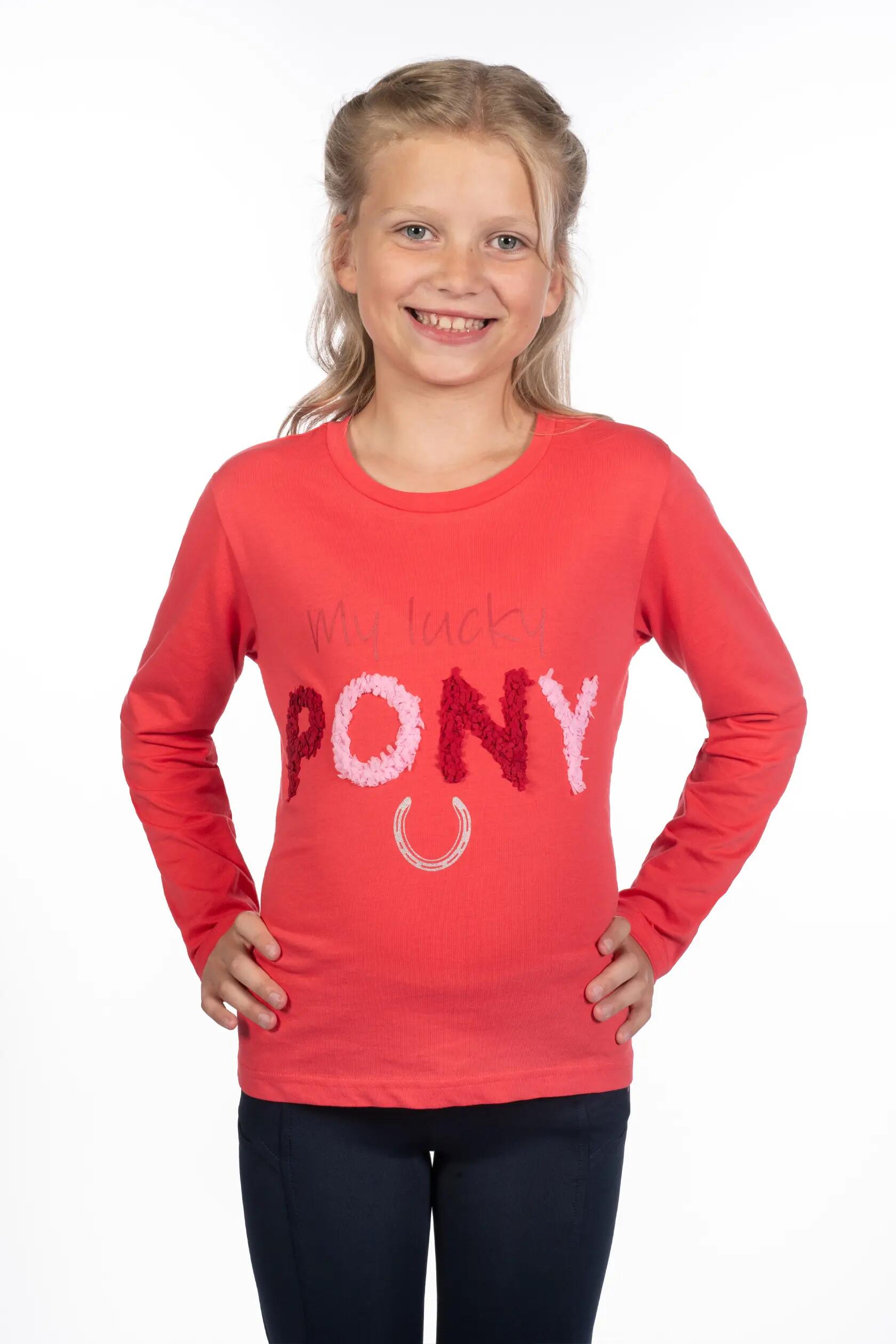 T-shirt maniche lunghe bambina HKM Kids Aymee 2/7