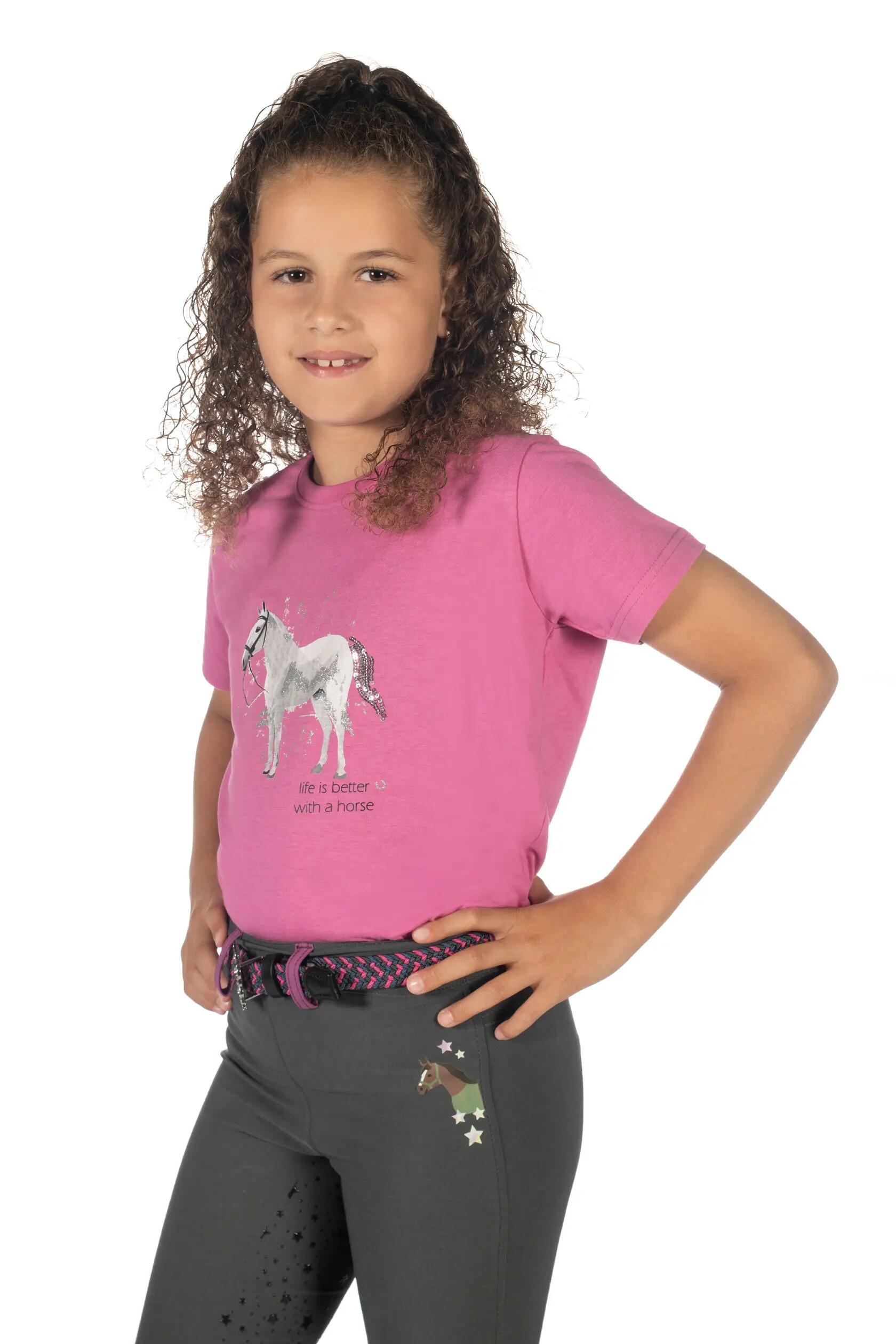 T-Shirt Mädchen HKM Kids Sparkle 3/7