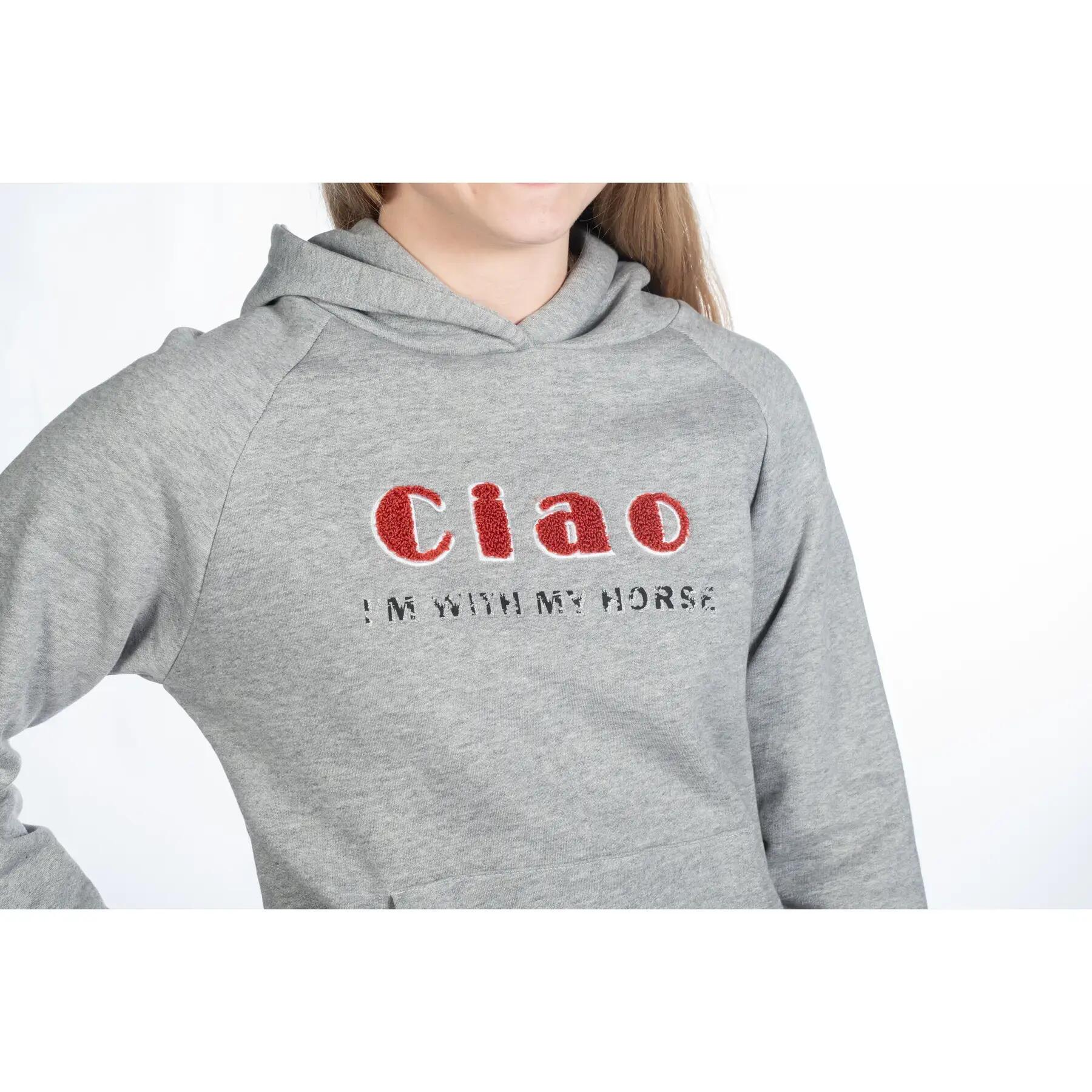 Sweatshirt à capuche fille HKM Kids Ruby 5/5