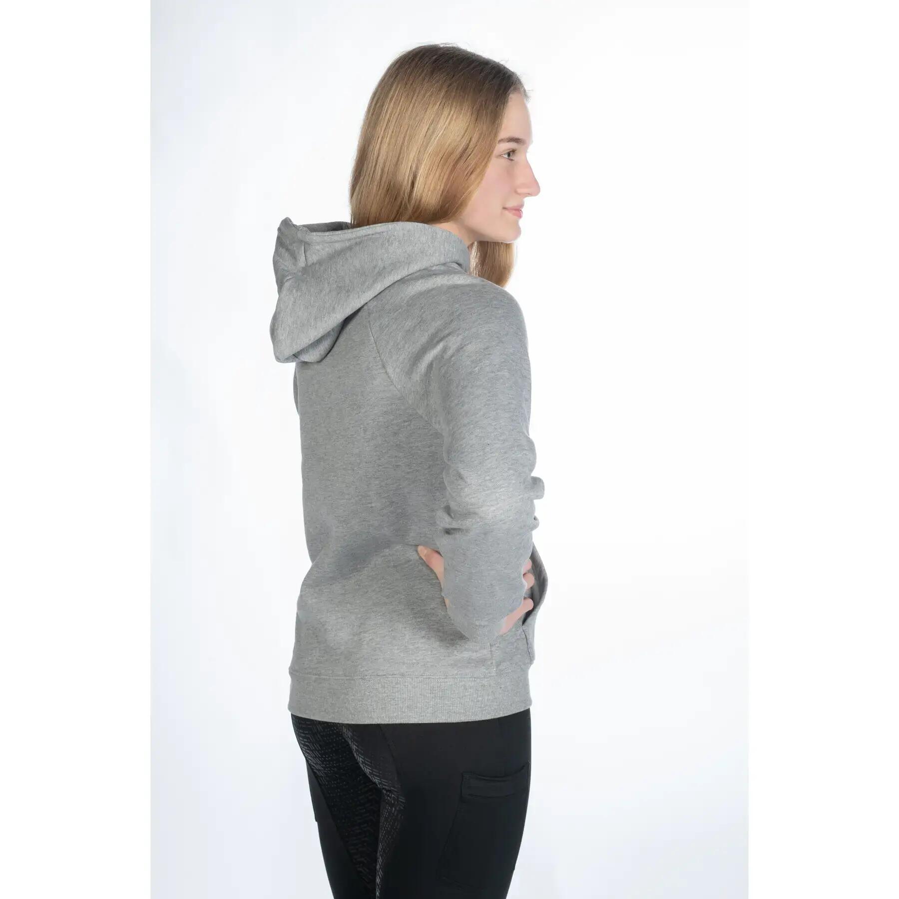 Sweatshirt à capuche fille HKM Kids Ruby 3/5
