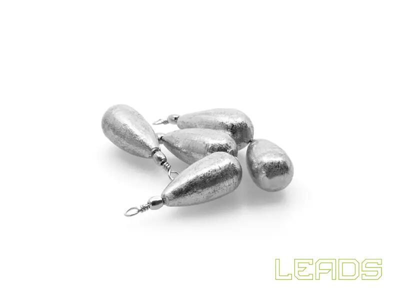 Piombo a pera con girella LEADS / 10 pz 3/3