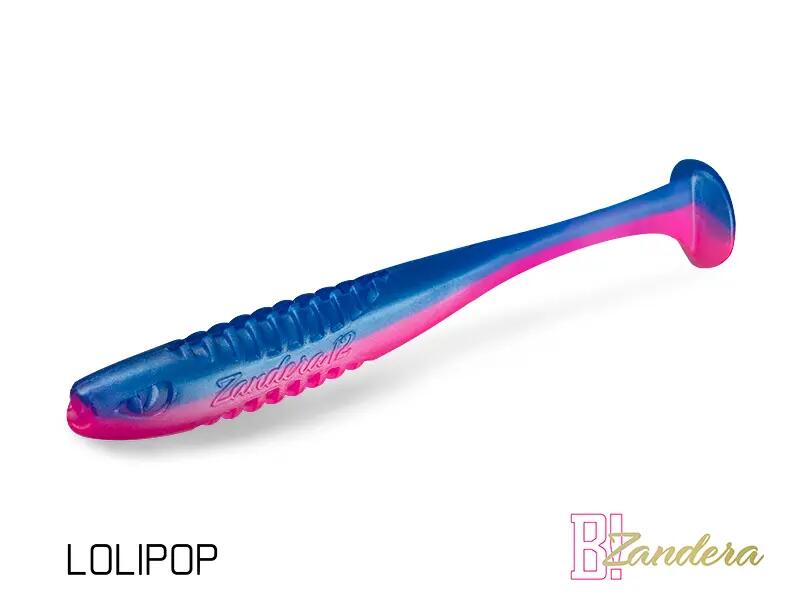 Soft shad ZANDERA UVs / 5pz 3/7