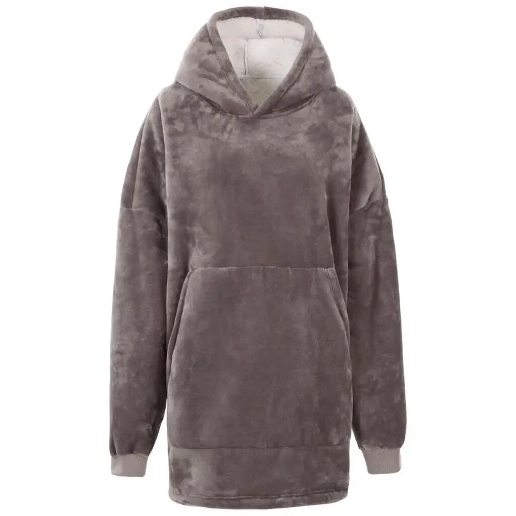 Unisex Adult Cosiness Oversized Hoodie Blanket (Storm Grey)