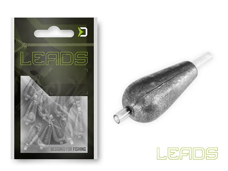 LEADS plomb poire avec tuyau | 8,0g 2/3