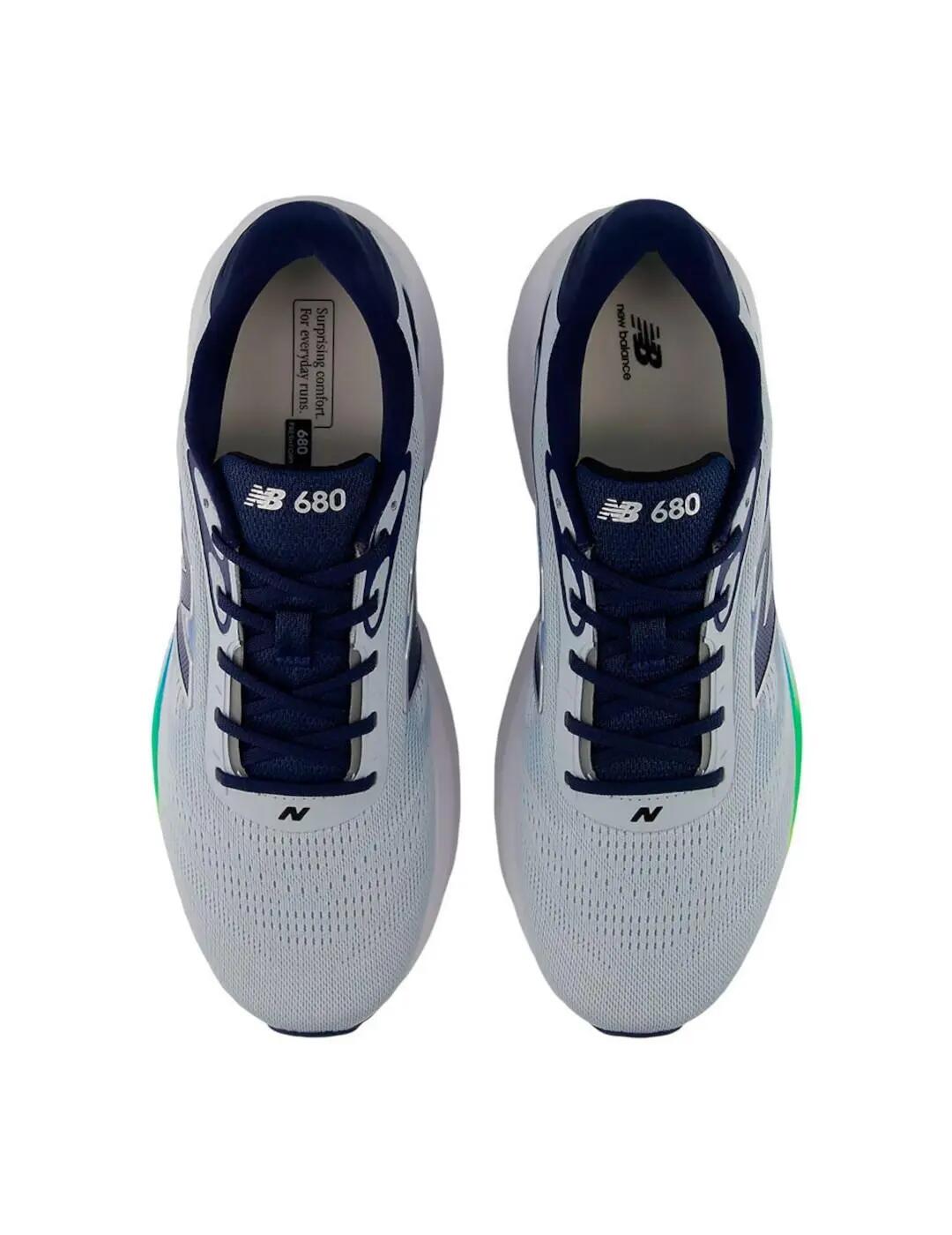 Running y trail para Hombre New balance  fresh foam 680 Azul 4/4