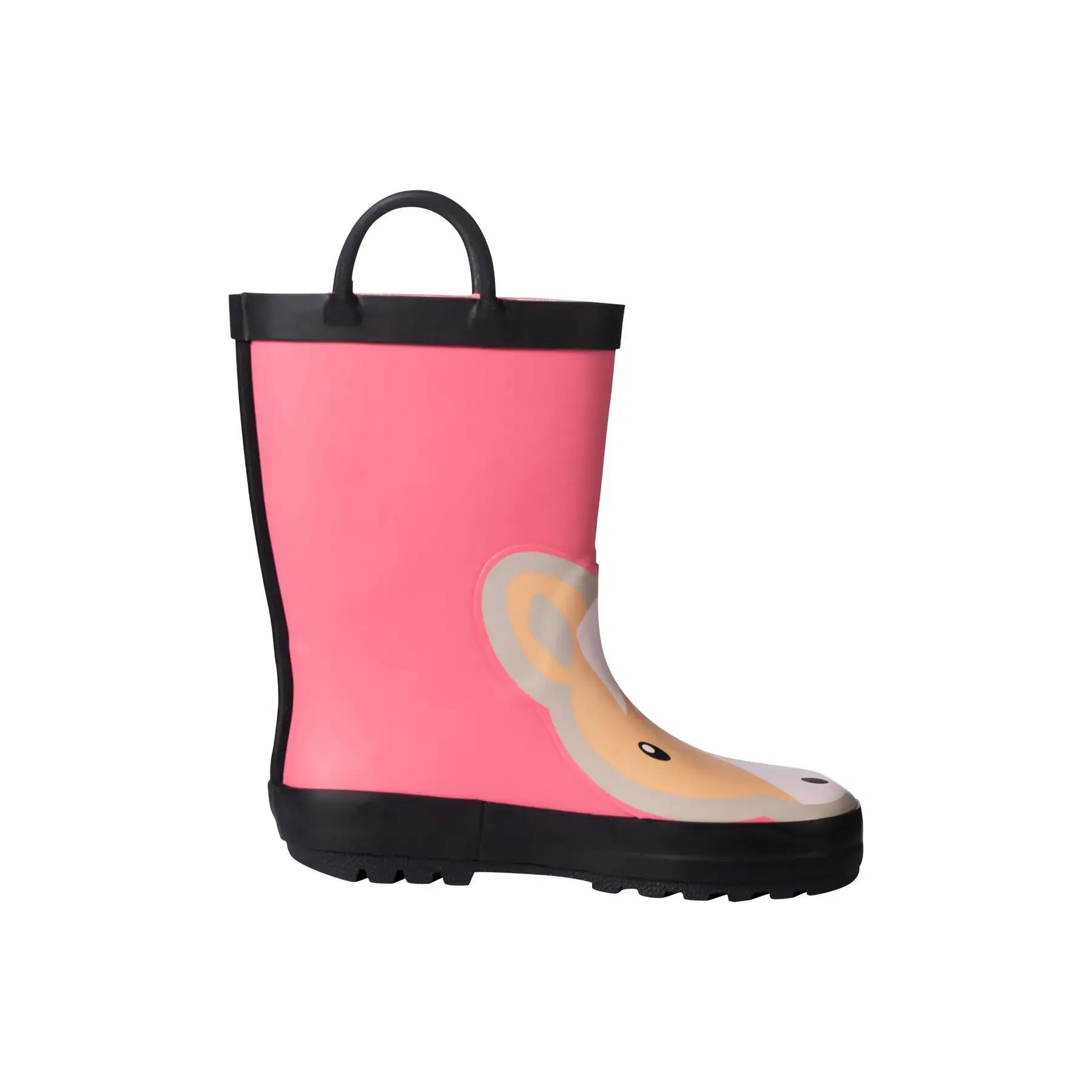 Bottes de pluie en caoutchouc bébé fille HKM Kids Maui 3/5