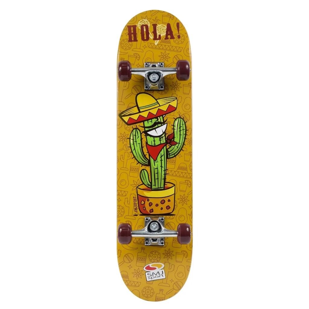 Cactus Skateboard (Multicoloured)