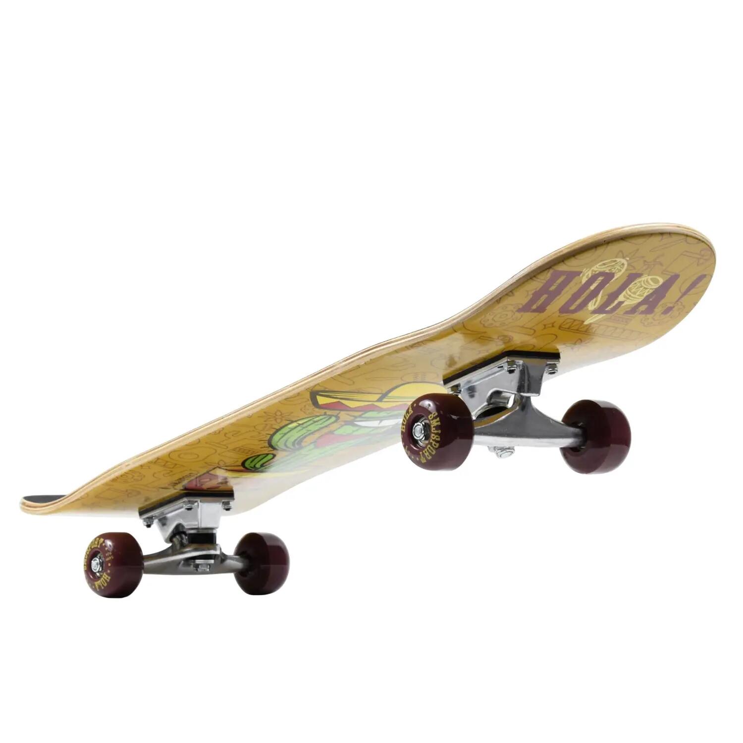Cactus Skateboard (Multicoloured) 4/4