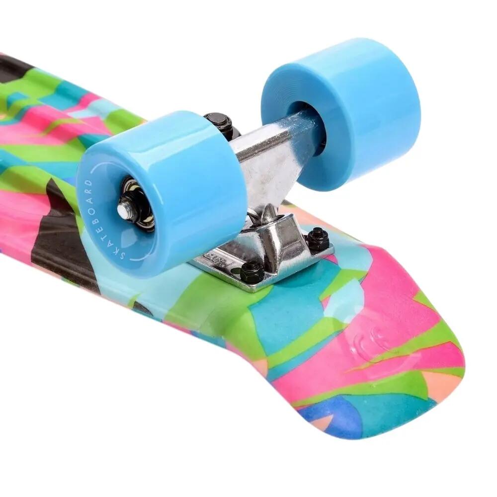 Skate Colors de Plástico Diseño Abstracto Multicolor 3/4