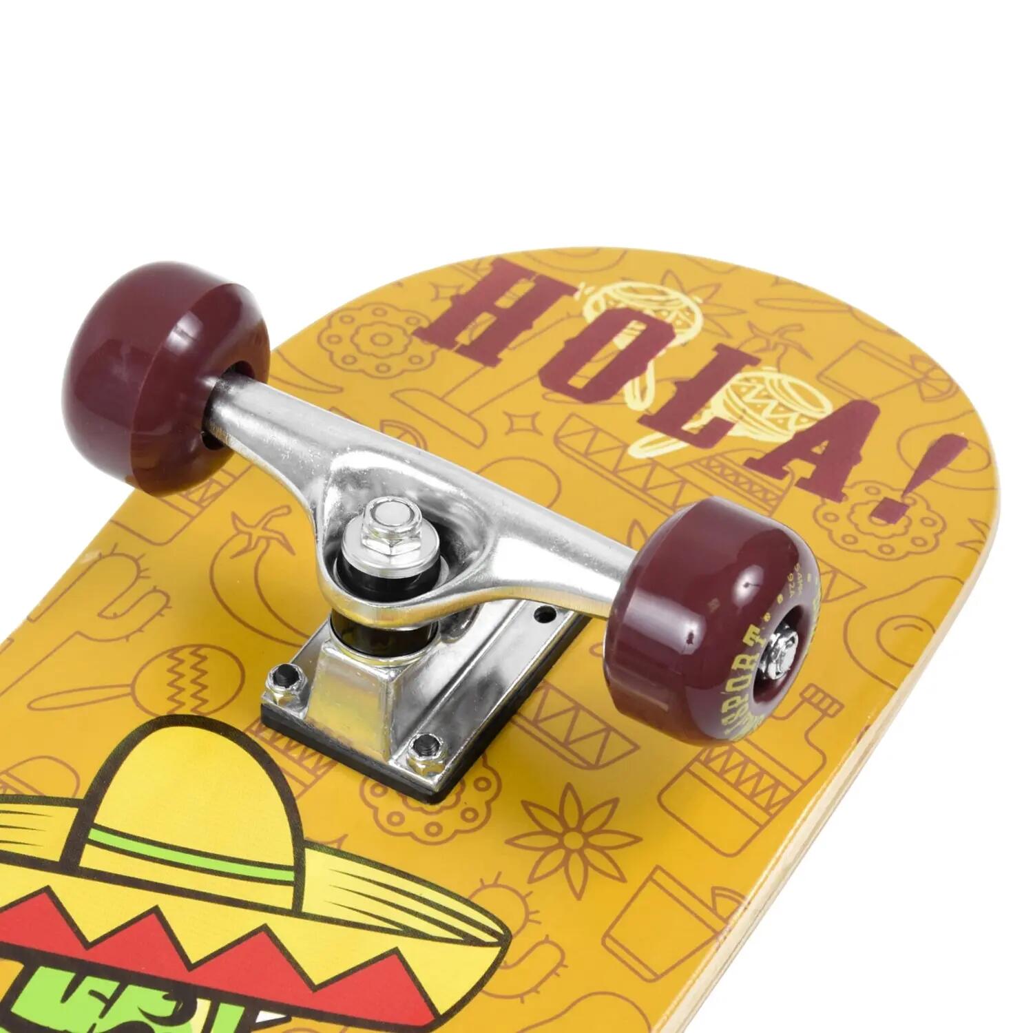 Cactus Skateboard (Multicoloured) 2/4