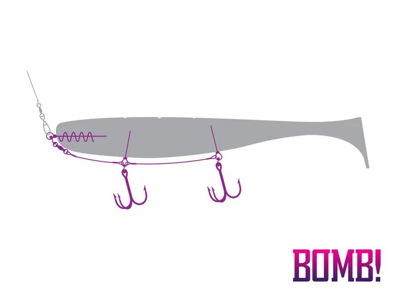 BOMB! Twisto MultiTRAP / 1 unidad | #1 / 10cm / 16 kg 2/2