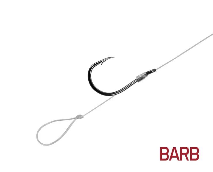 Bajo de línea feeder FLR Loop / 6 unidades | 8cm #8 2/3