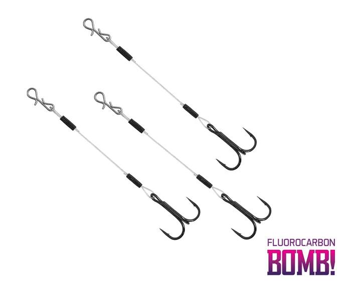 BOMB! Twisto RIGS Fluorocarbon / 3pz 3/3